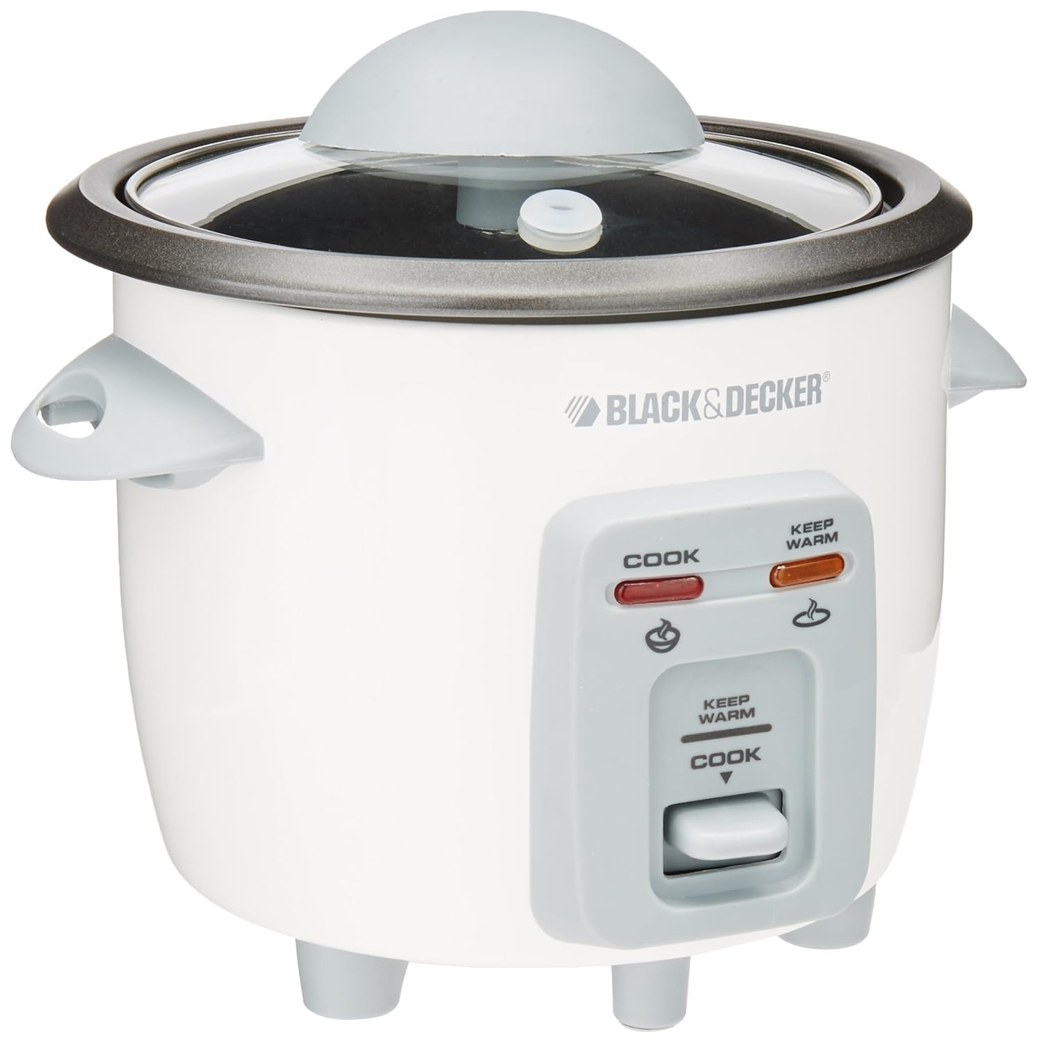 Amazon.com: Black & Decker RC3203 3-Cup Rice Cooker, White: Kitchen & Dining