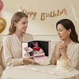 ADDWel Eternal Rose & I Love You Mum Necklace - Gift for Mum view 5