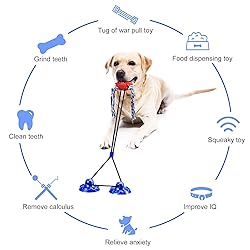 ELOPAW Dog Toys for Aggressive Chewers Large Breed