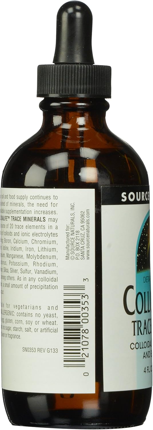 Source Naturals ColloidaLife Trace Minerals & Electrolytes - Dietary Supplement - 8 Fluid oz: Health & Personal Care