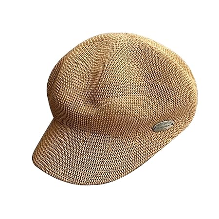 DaoRier Damen Sonnenhut Ente Zunge Baskenmütze Atmungsaktiv Sommermütze Effektiv verhindern ultraviolette Strahlen