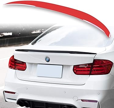 Amazon Com Painted P Style Abs Trunk Spoiler For Bmw 3 Series F30 Sedan 2011 2019 Factory Print Code A75 Melbourne Red Pearl Automotive