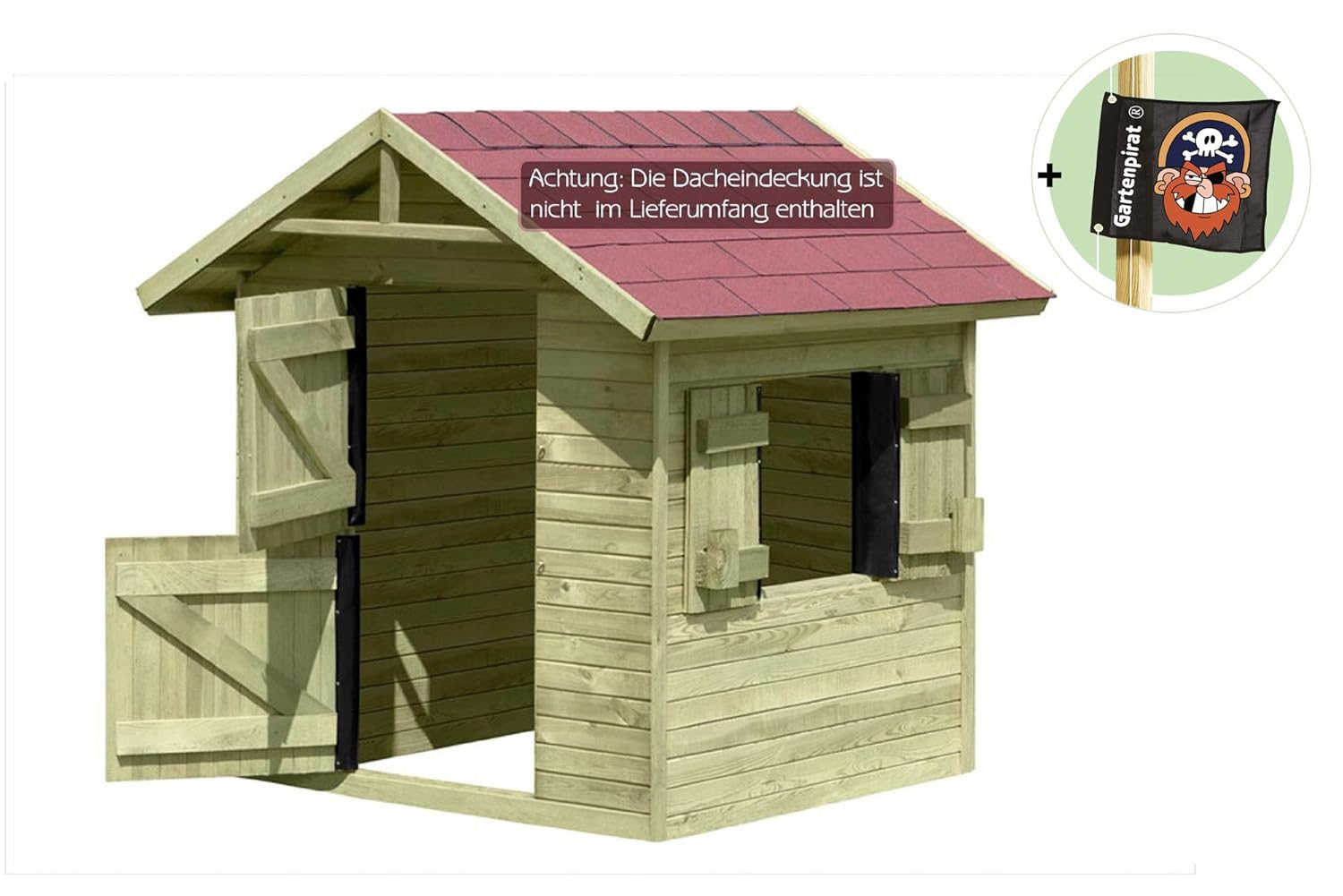 Spielhaus Emily aus Holz Gartenhaus für Kinder von ...