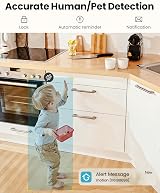 ieGeek 5MP Indoor Security Camera 2.4G/5GHz WiFi PTZ Auto-Tracking view 8