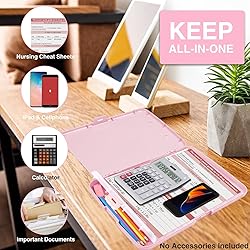Sooez Clipboards with Storage, High Capacity Clip