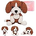 Mewaii Crochet Kit for Beginners Level 2 with 40% Extra Eco-Friendly Pre-Started Easy Yarn, Step-by-Step Video Tutorials for Adults and Kids (Sitting Puppy)
