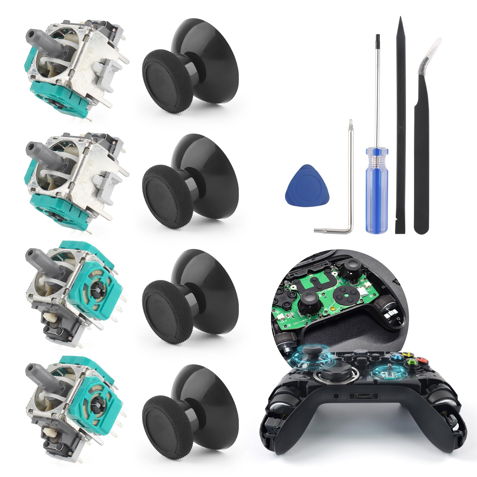 Photo 1 of for Xbox Series S/X Joysticks Replacement for Xbox Series S/X Joystick Analog Stick Replacement Module PotentiometerThumb Stick Replacement Accessories Part