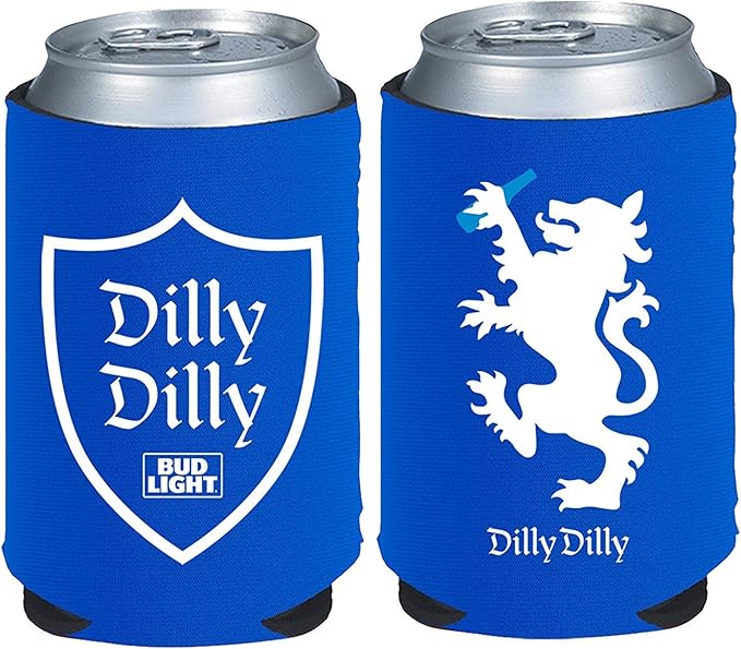 dilly dilly beer koozie