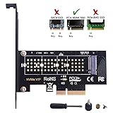M.2 to PCIe Adapter, NVME M2 SSD to PCI-e 3.0 x4