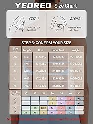 YEOREO Women Strapless Bandeau Sports Bra Padded