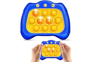 YOU AND I HOORAY Pop Fidget Toy It Game, Pop Pro It, Push Bubble Stress Light-Up Toys, Popits for Kids, Pattern-Popping Game, 4 Modes, 30 Levels, Anti-Anxiety Autism Squeeze Sensory Toy for Children Adults