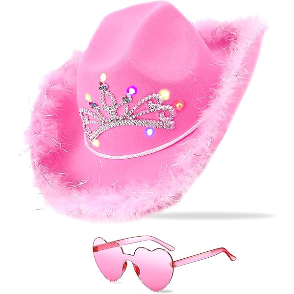 7935 Glitter Cowgirl Hat With Heart Sunglasses Body Glitter Face Glitter SHENYI Glitter Cowgirl Hat with Heart Sunglasses Jamaica | Ubuy main image 4