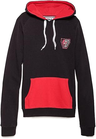 black fila hoodie mens