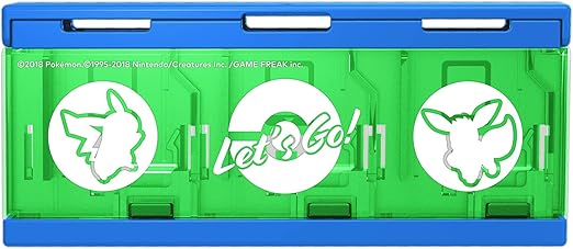 Amazon 任天堂ライセンス商品 プッシュカードケース6 For Nintendo Switch Let S Go ピカチュウ Let S Go イーブイ 周辺機器 アクセサリ