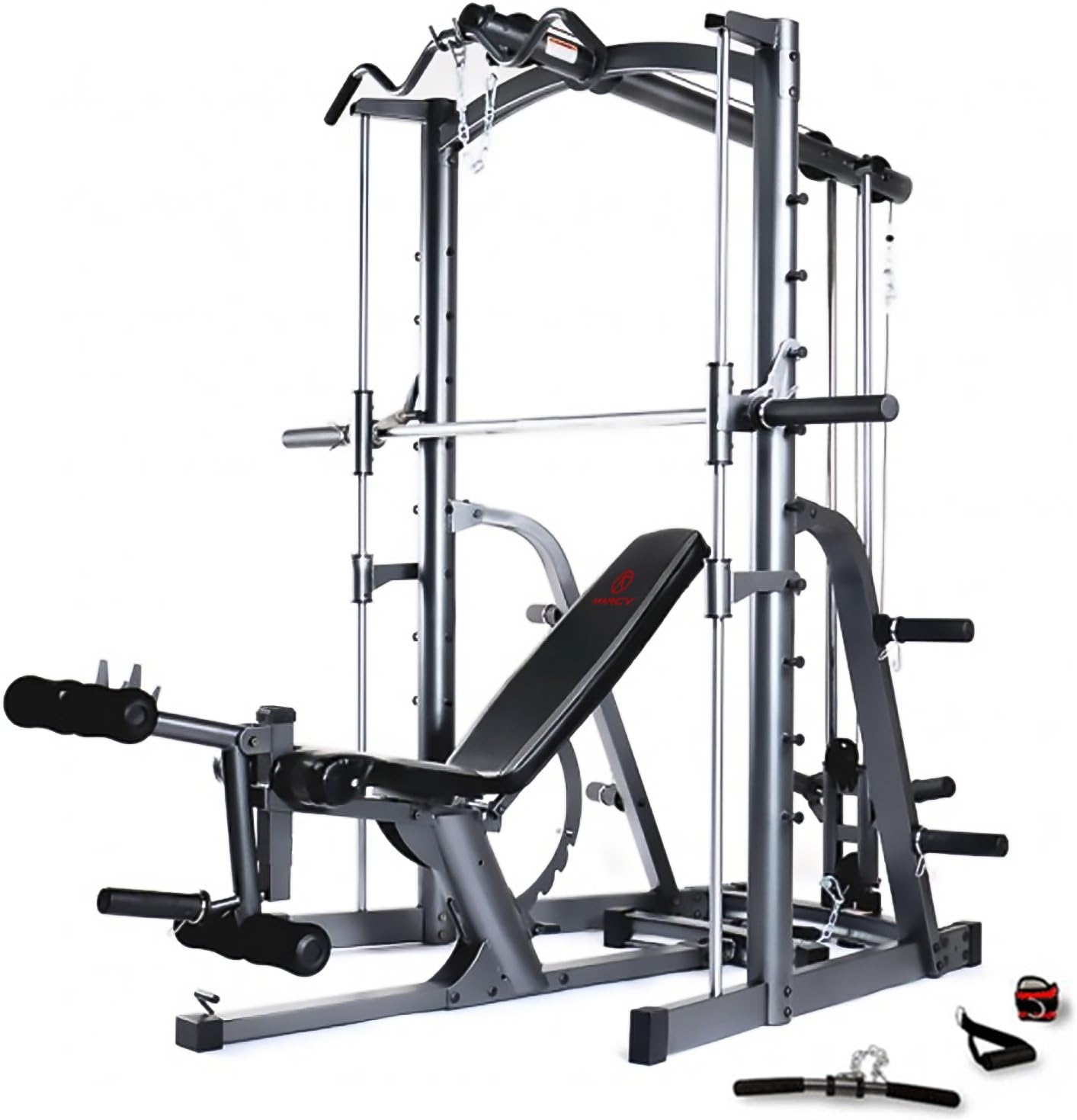 Marcy MWB1282 Home Gym Smith Machine & Weight Bench