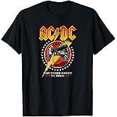 Official AC/DC for Those About to Rock 1981 Rock Band Music T-Shirt