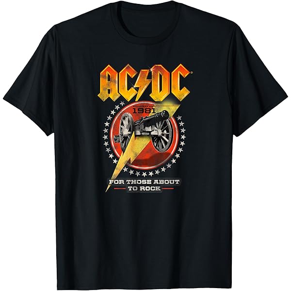 Amazon.com: ACDC - Let There Be Rock T-Shirt : Clothing