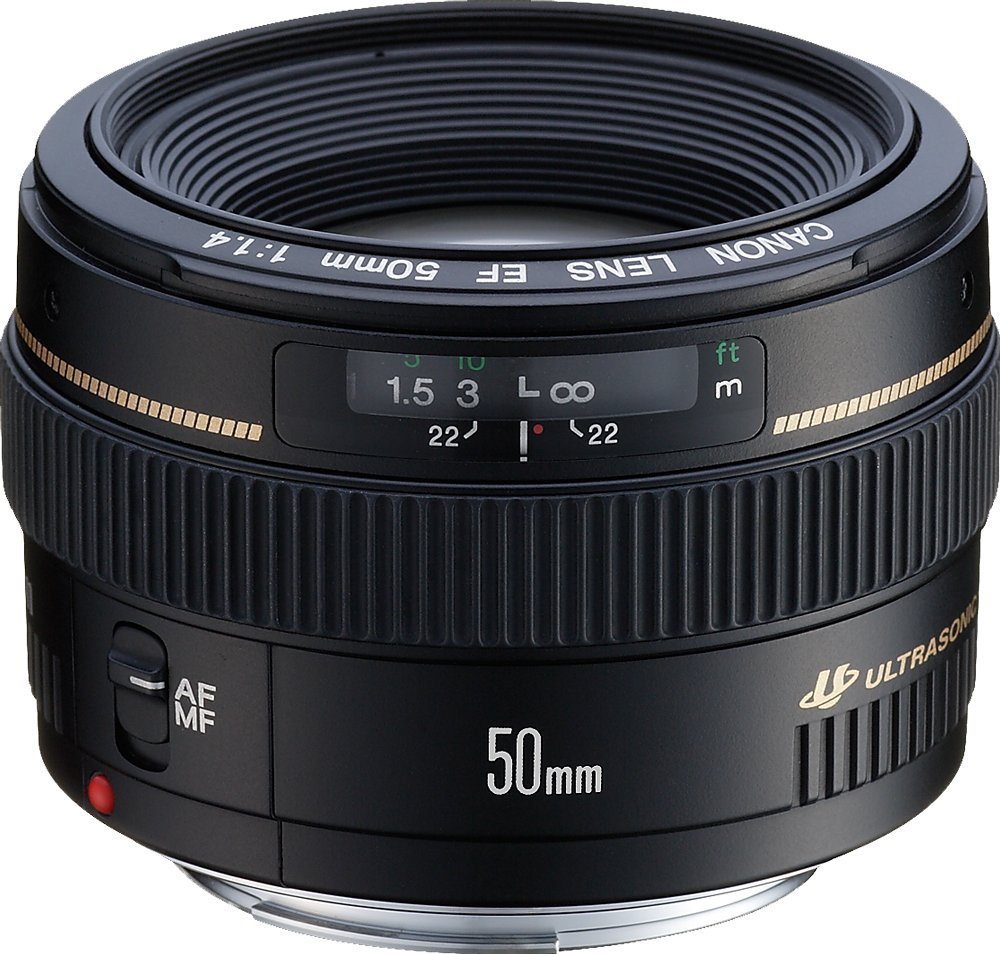 Canon EF 50 mm-f/1.4 USM Lens (Renewed)