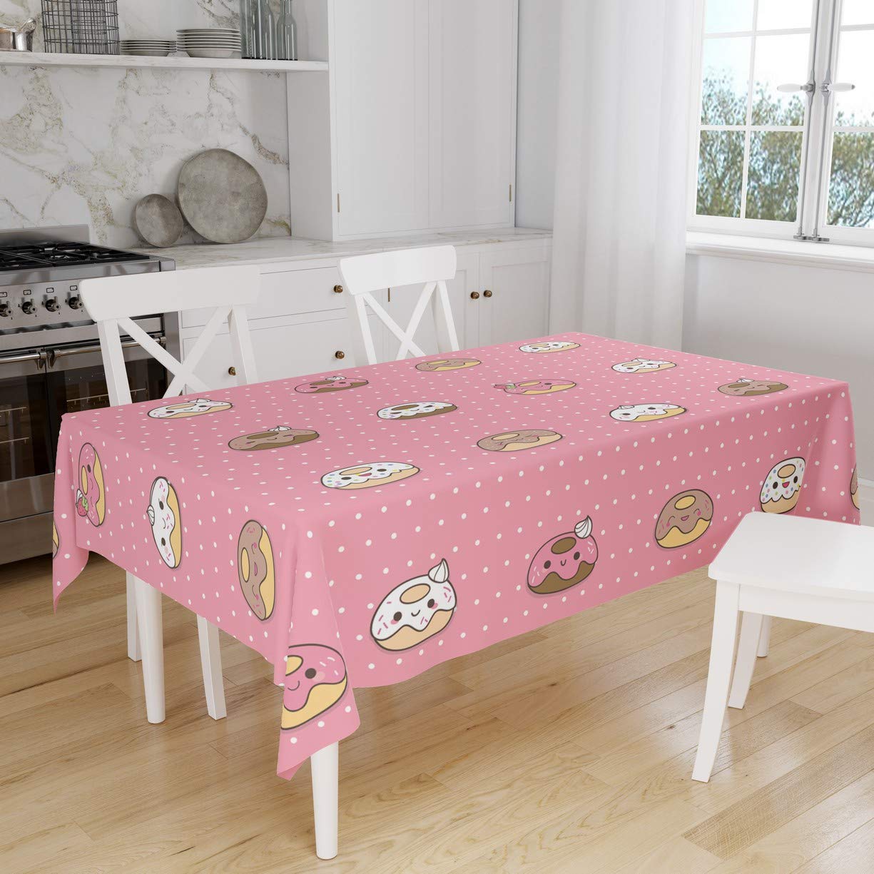 Bonamaison Kitchen Decoration, Tablecloth, 140cm x 160cm - Designed and Manufactured in Turkey — image 1