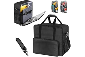 BOHEMIABY 2025Thermal Slushie Machine Carrying Bag, Large Portable Slushie Carrying Case for Ninjaa Fs301 & Fs300, Large Open