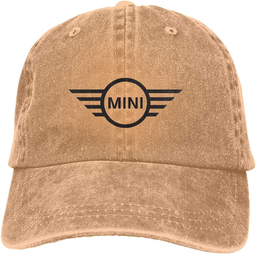 ZaHome Mens Mini Cooper 100% Cotton Workout Cap Adjustable Six Panel Caps