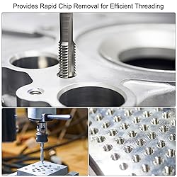 uxcell Machine Tap #2-56 UNC UNC Thread 2B Class 3