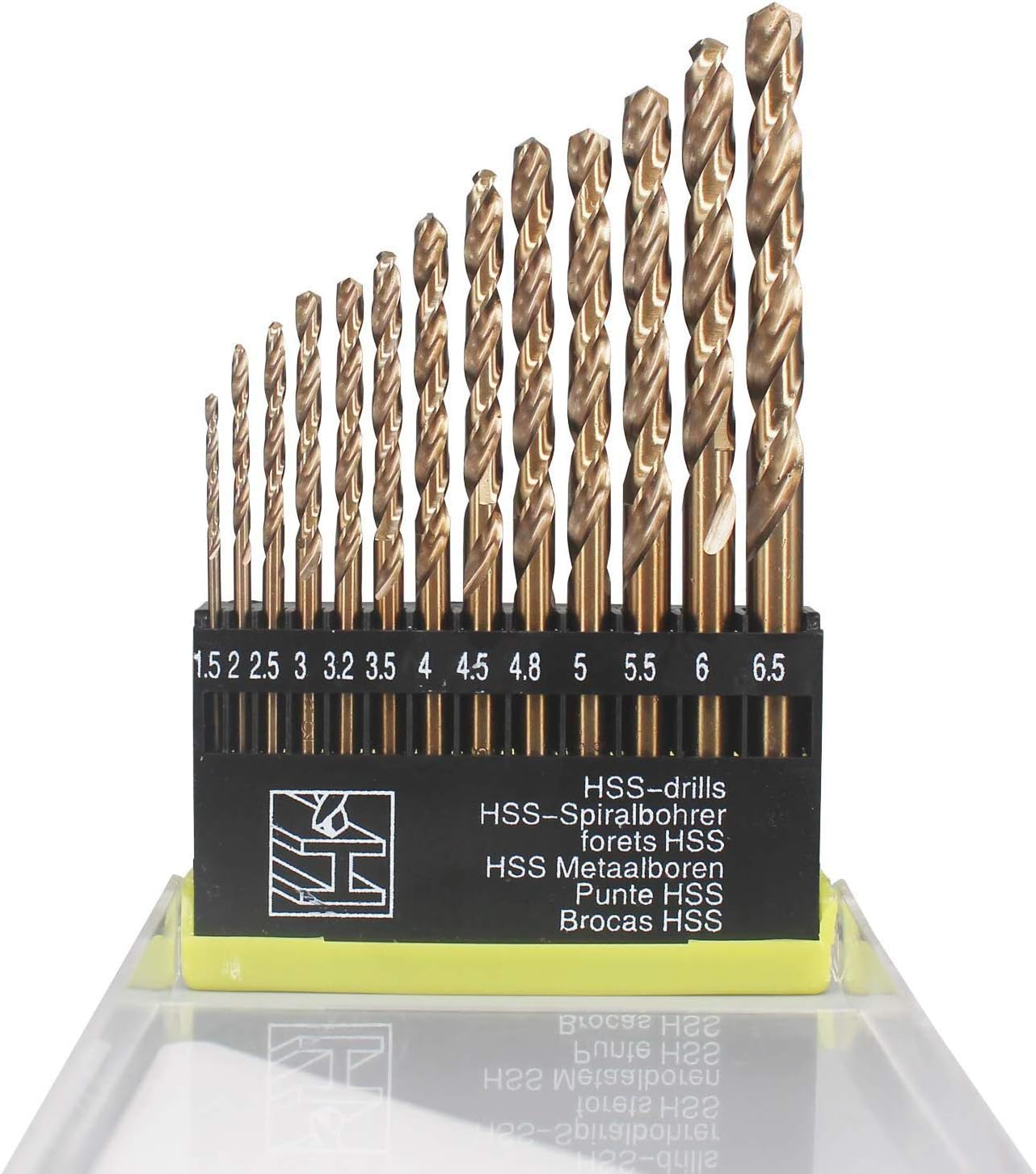10 X HSS Stub Short Drill Bits – 4.5mm Pilot Drills For Metal & Steel – Royal Mail 48