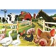 Cobble Hill Family Puzzle 350 Pezzi - Viaggio Dell'Arca - Poster Incluso, Pezzi Grandi E Piccoli, Fatto In USA Con Materiali Riciclati, 67.6x49 Cm