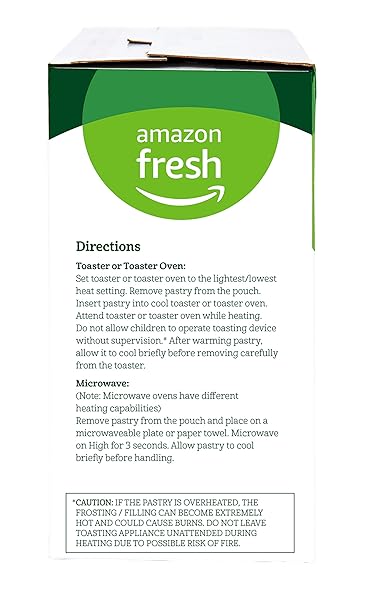 AMAZON FRESH – TOASTER PASTRIES VARIETY PACK (STRAWBERRY, BLUEBERRY, CHERRY), 12CT