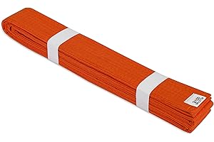 Solid Colour Martial Arts Belt for Karate, Taekwondo, Judo – Durable, Reinforced Stitching – Buy More, Save More Up to