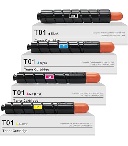 Amazon.com: Canon T01 8067B001AA Toner Cartidge (Cyan) in Retail