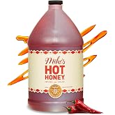 Mike's Hot Honey, America's #1 Brand of Hot Honey, Spicy Honey Infused with Chili Peppers, Certified-Kosher, Gluten-Free, Paleo-Friendly, Sweet Heat, Perfect for Hot Sauce Lovers (192oz Jug, 1 Pack)