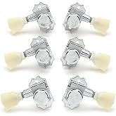 Allparts True Lok Vin-mod Locking Tuning Machine Set - Chrome