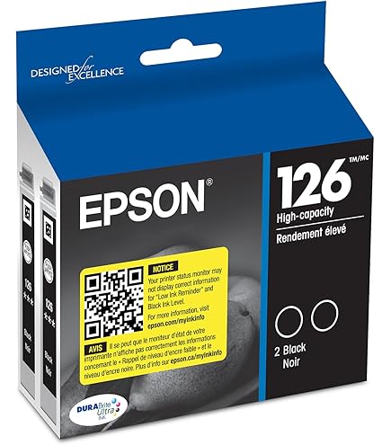 EPSON - (NO0825)　EPSON、Canon、brother、インクカートリッ Amazon.com: EPSON 126 DURABrite Ultra Ink Black & Color