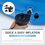 CO-Z Inflatable Portable Adult Bath Tub with Pump Foldable PVC Bath Spa view 3