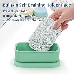 Enhanced Leak Proof Travel Soap Container, Large
