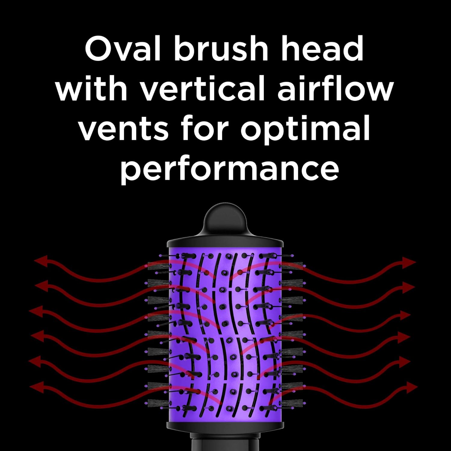 INFINITIPRO BY CONAIR All-in-One Dryer Brush, Wet / Dry Styler, Hair Dryer and Volumizer Hot Air Brush, Hot Air Brush with The Knot Dr.  Flexalite Bristles for painless detangling : Beauty