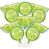 10 PCS Lemon Balloons, Lime Balloons for Lemon Themed Birthday Party Baby Shower Decorations