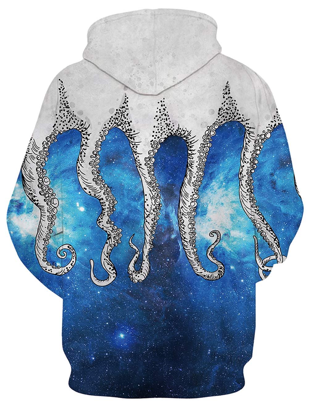 NEWISTAR Felpe con cappuccio unisex 3D Pullover uomo donna con stampe animali galaxy S
