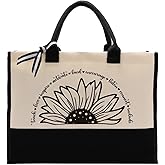 Canvas Bag Gift for Teacher, Cotton Canvas Tote Bag, Cool Gifts for Teachers Women, Teacher Graduation Gift, Thank You Gift for Teacher, Best Teacher Gifts for Women, Teacher Bags and Totes for Women