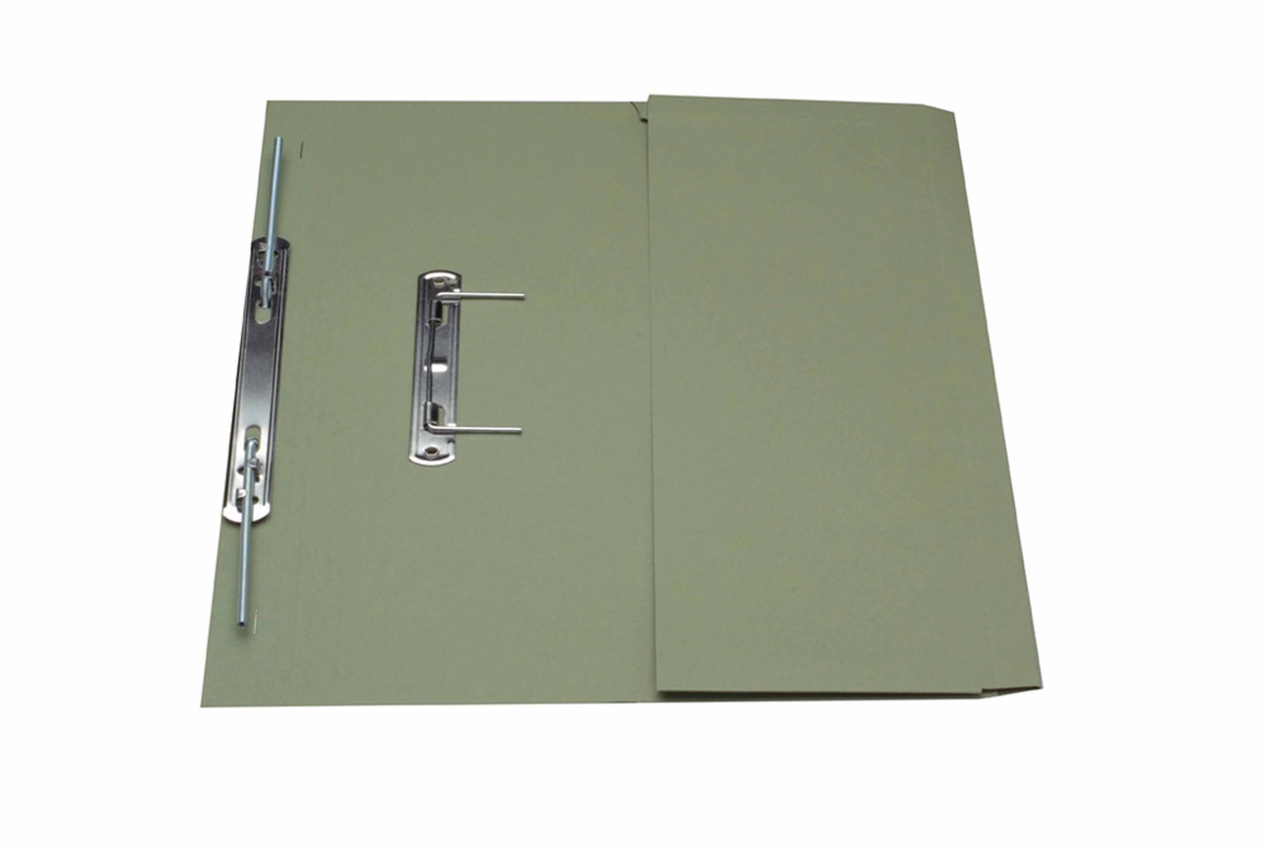 Exacompta - Ref 349-GRNZ - Guildhall - Pocket Spiral File, 315gsm Heavyweight Manilla, Holds A4 & Foolscap Documents, Left Hand Pocket, Blue Angel Certified - Green, Pack of 25