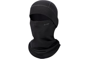 AOPREL Balaclava Ski Mask for Men & Women, Modal Wool Blend Soft Windproof Face Mask Thermal Winter Full Face Cover for Cold Weather