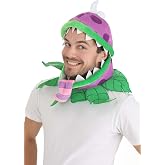 Plants Vs Zombies Chomper Costume Hat, Adult Standard Size, PVZ Zombie Vs Plants Costume