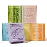BELA Soap Variety Pack 3.3 OZ, Pack of 6, Long