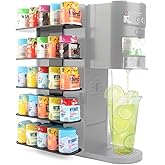 Soda Machine Pod Holder for Ninja Thirsti Drink System, 25-Flavor Storage Holder for Ninja Thirsty Drink System Pod Organizer for Ninja Thirsty Flavor Pods, Flavored Water Drops Upgrade