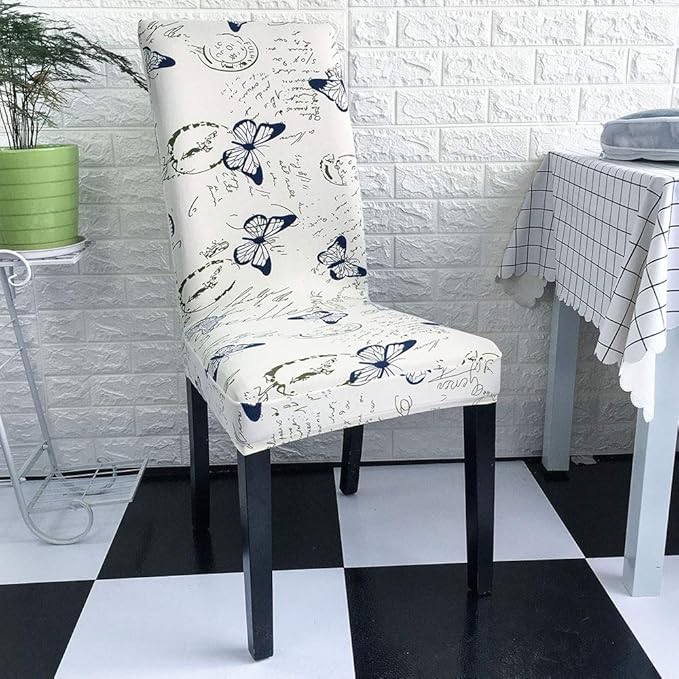 VvXx Fundas para Sillas,Fundas De Silla De Comedor con Estampado De VvXx Fundas para Sillas,Fundas De Silla De Comedor con Estampado De