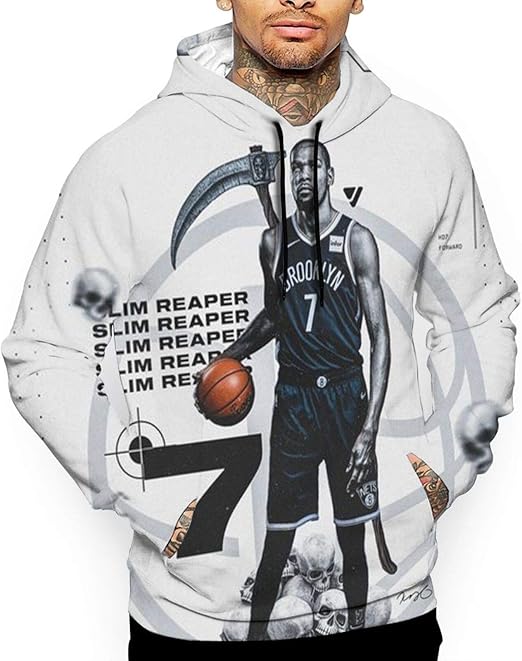 Amazon.com: Kevin Star Durante 3D Graphic Printed Hoodies Pullover Hooded Casual Sweatshirt 