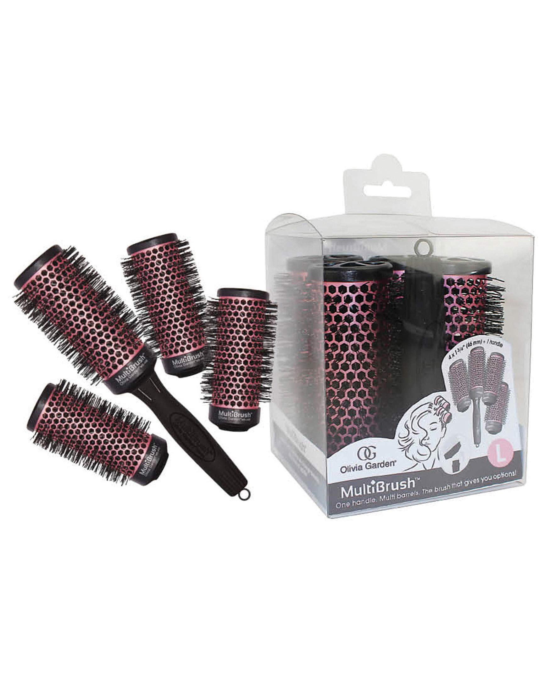 Olivia Garden MultiBrush Detachable Thermal Styling Hair Brush