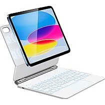Amazon.com: HOU Keyboard Case for iPad A16 11/10, Magnetic