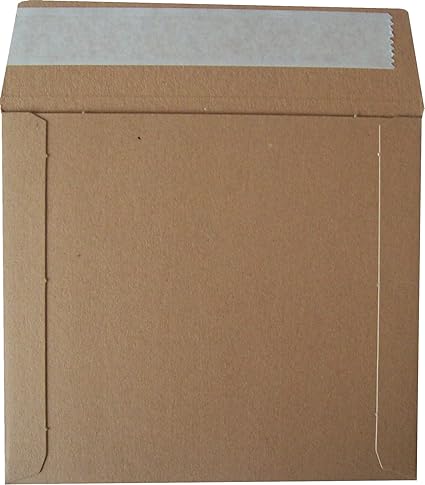 200 pequeño Peel and Seal marrón Junta Sobres Sobres para CD s – tamaño 160 x 180